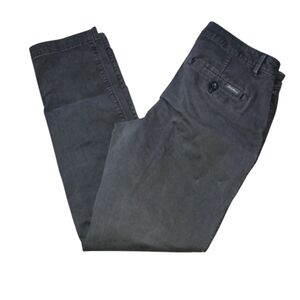 Eddie Bauer Gray Boyfriend Mid Slim Khakis Size 6